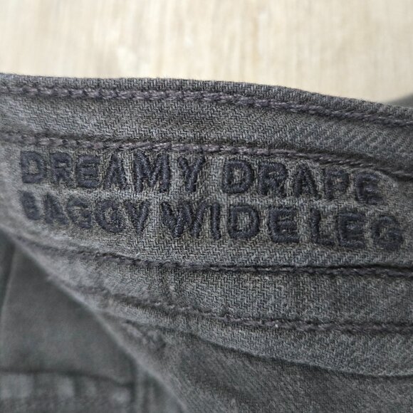 American Eagle Dream Drape Baggy Wide Leg Pants Women's Cargo Draping Street 000 - Picture 4 of 7